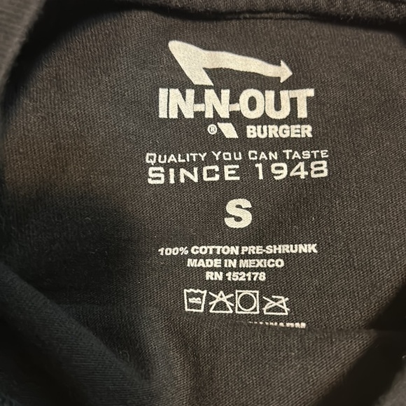 In & Out Burger Restaurant Food Ferris Wheel T Shirt Short Sleeve - Picture 4 of 4